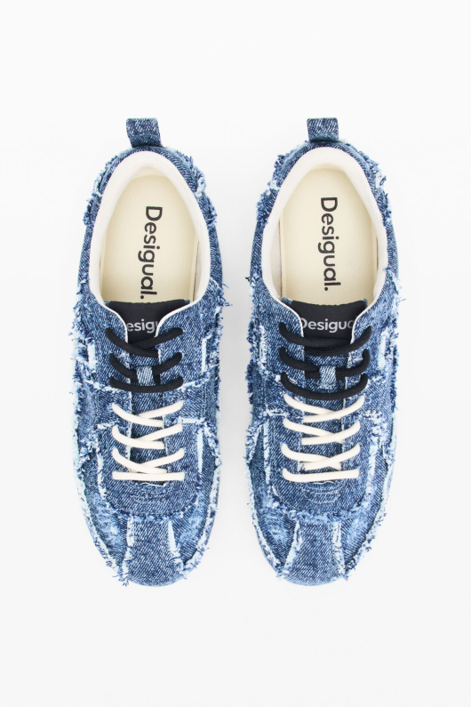 Pantofi sport din denim