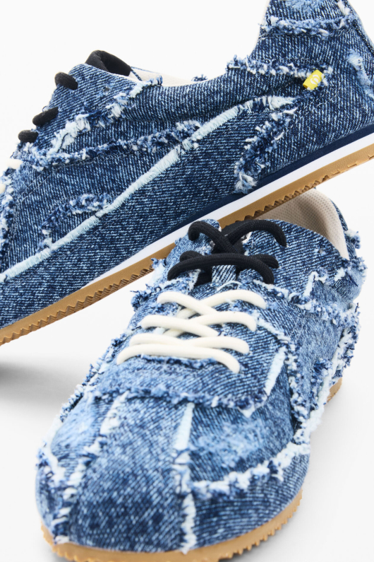Pantofi sport din denim