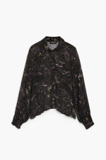 BLUZA SEMITRANSPARENTA