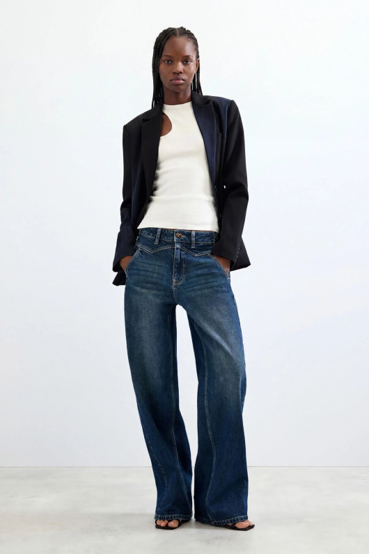 PANTALONI DENIM, croiala regular