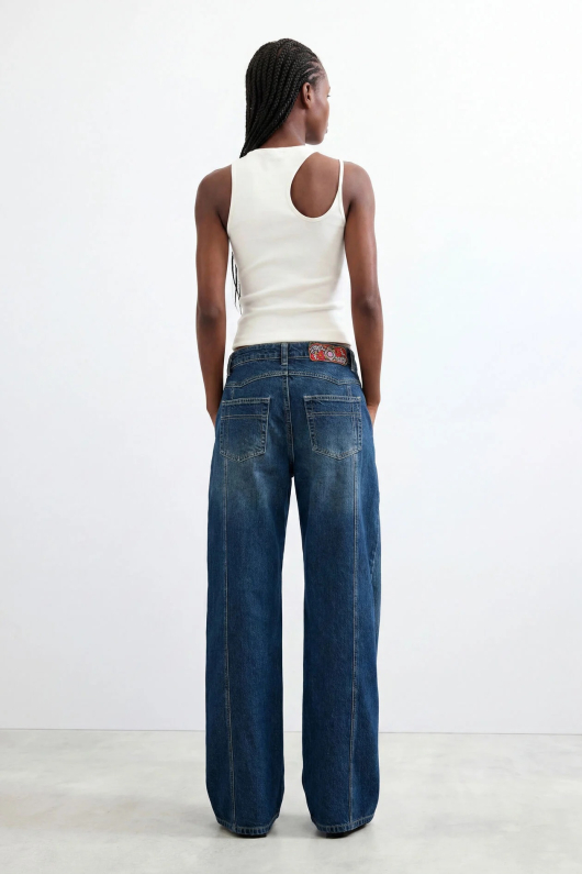 PANTALONI DENIM, croiala regular