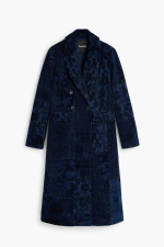 Palton drept jacquard
