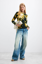 PULOVER CU PRINT FLORAL