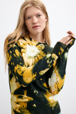 PULOVER CU PRINT FLORAL