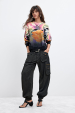 PULOVER CU PRINT FLORAL, by Lacroix