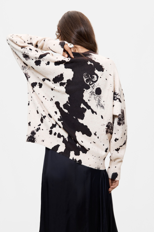 Pulover animal print