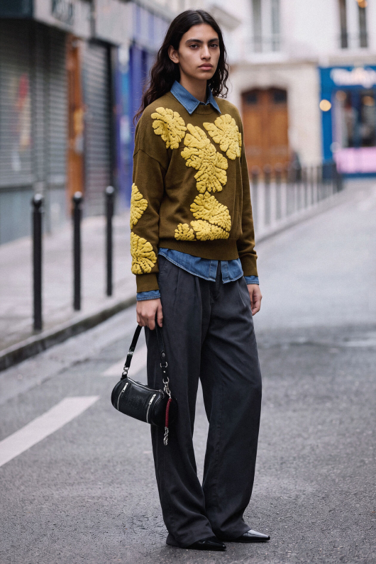 Pantalon tailoring din lyocell