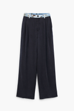 Pantalon tailoring din lyocell