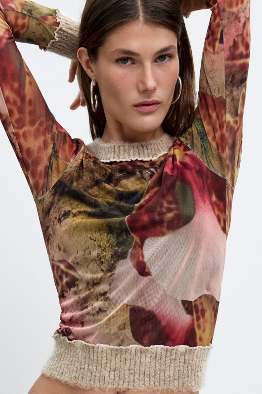 Bluza din tull