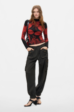 BLUZA CU PRINT FLORAL