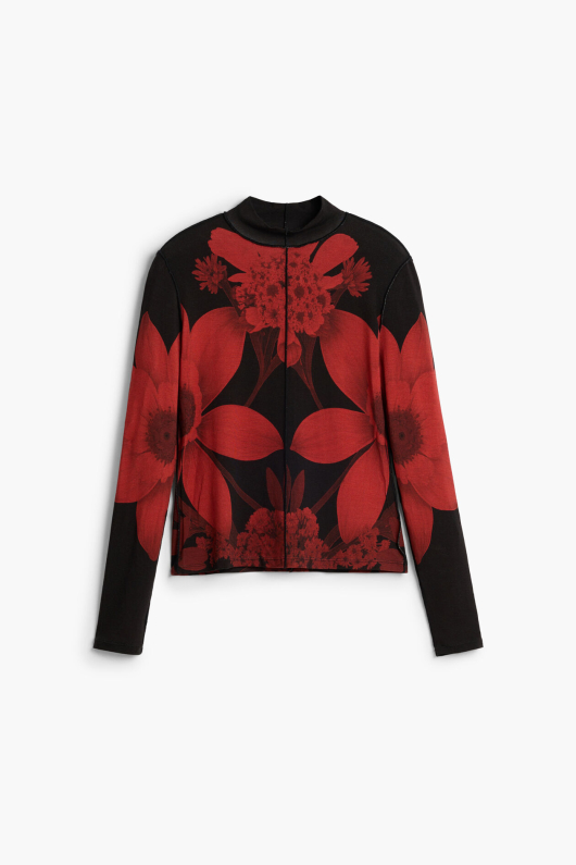 BLUZA CU PRINT FLORAL