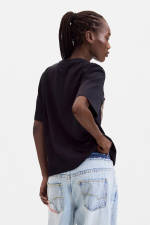 Tricou negru cu print