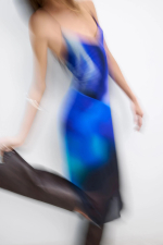 Rochie din tul imprimat by M. C. Lacroix