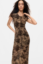 ROCHIE MIDI, ANIMAL PRINT
