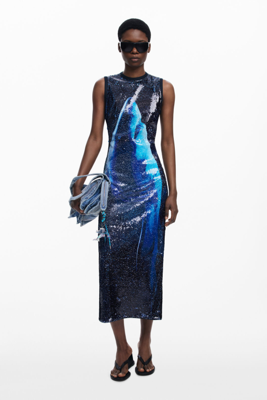 ROCHIE CU PAIETE REVERSIBILE