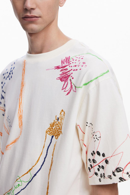 TRICOU BEJ CU PRINT