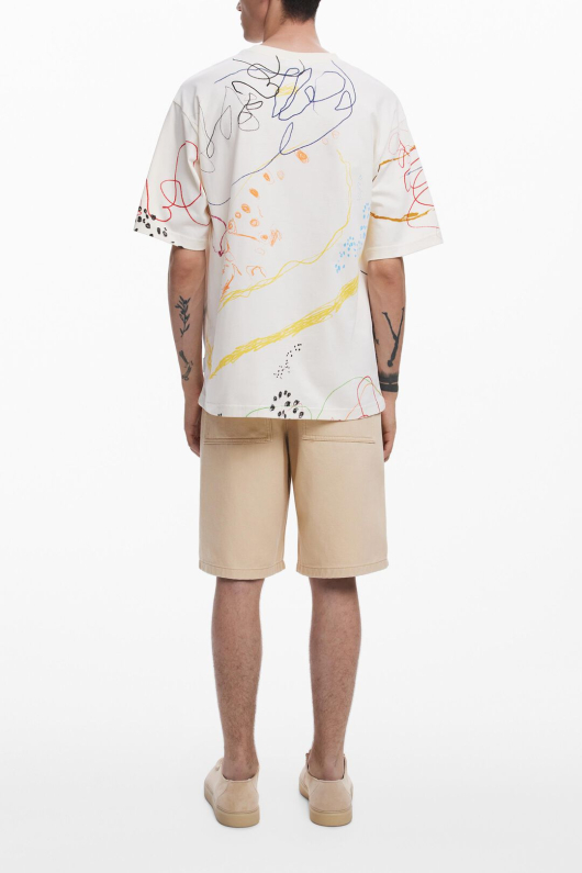 TRICOU BEJ CU PRINT