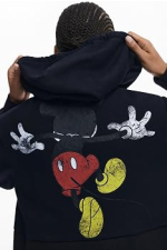 JACHETA PARKA CU PRINT MICKEY