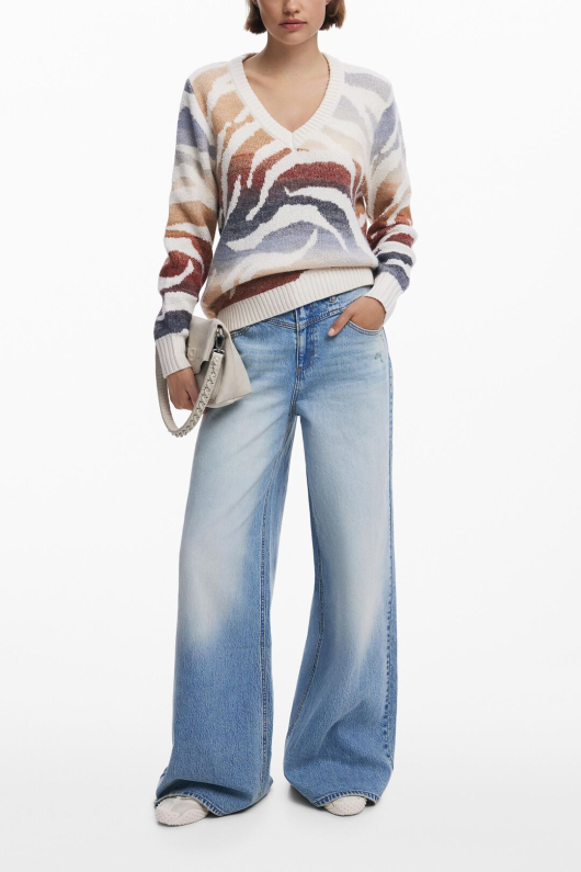 PULOVER ANIMAL PRINT