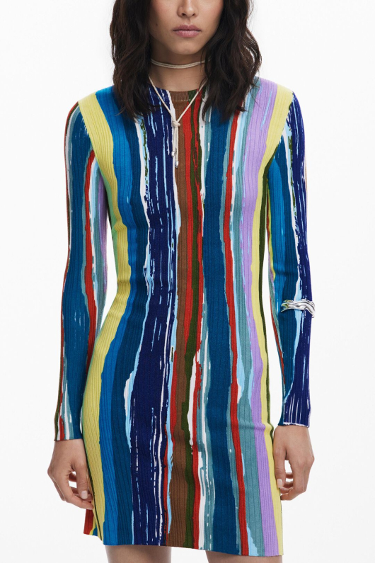 ROCHIE MULTICOLORA TRICOT