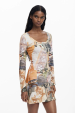 ROCHIE TRICOT CU PRINT