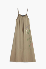ROCHIE KAKI CU BRETELE