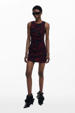 ROCHIE MINI CU PRINT FLORAL