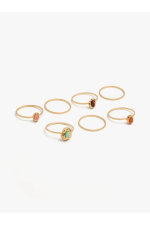 SET INELE CU PIETRE MULTICOLORE