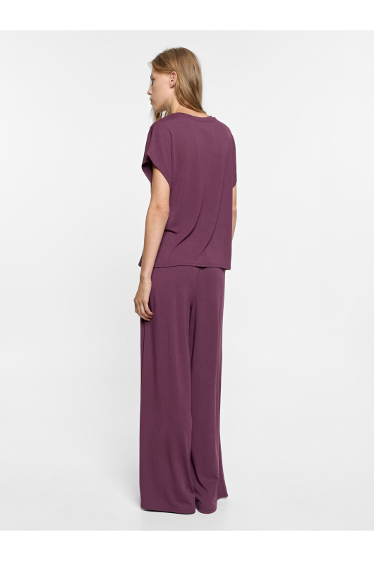 PANTALONI BORDO