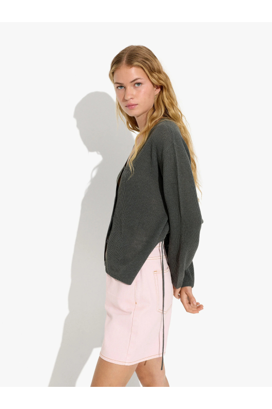 CARDIGAN GRI