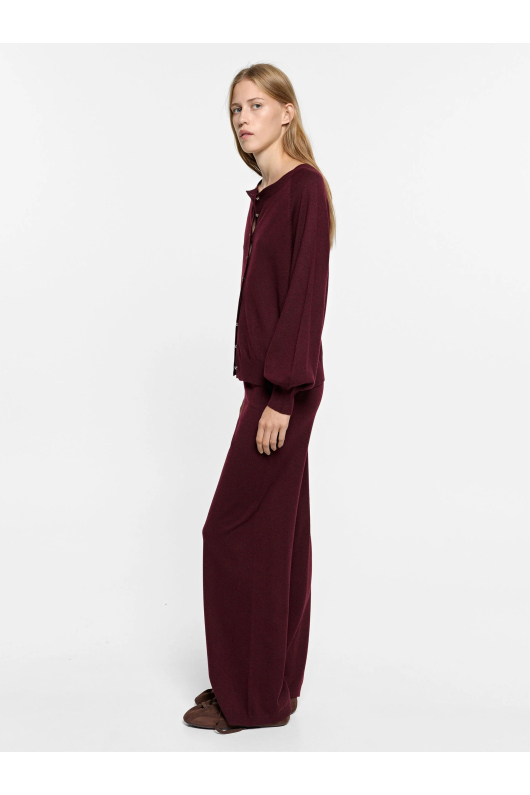 CARDIGAN BORDO