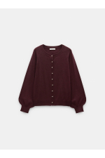 CARDIGAN BORDO