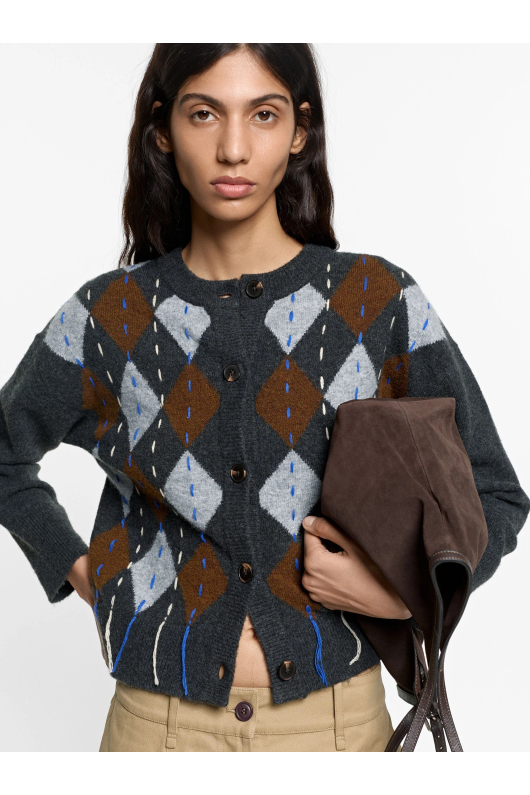 CARDIGAN CU PRINT