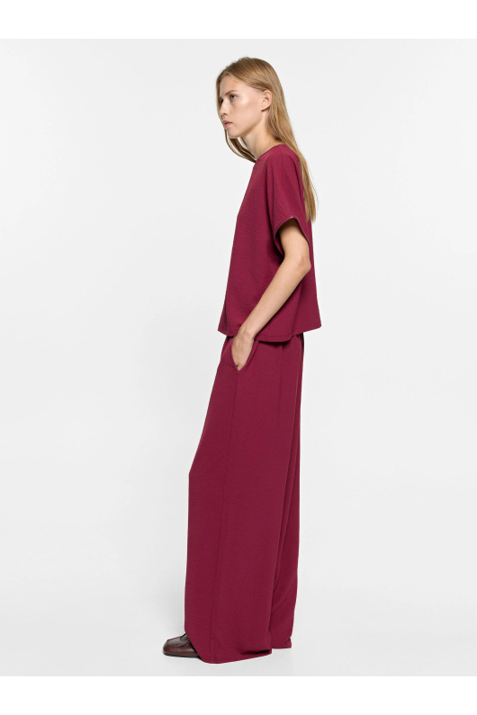 PANTALONI BORDO