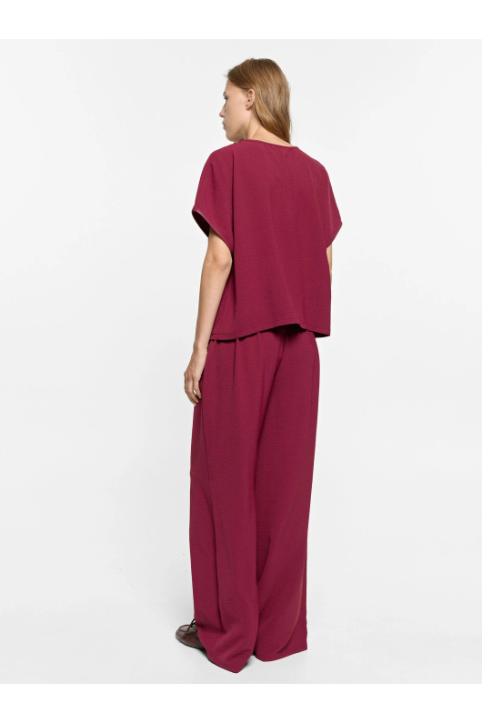 PANTALONI BORDO