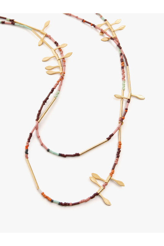 COLIER LUNG MULTICOLOR