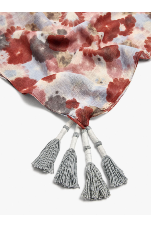 ESARFA CU PRINT FLORAL
