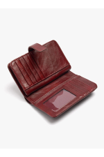 PORTOFEL BORDO CU TINTE