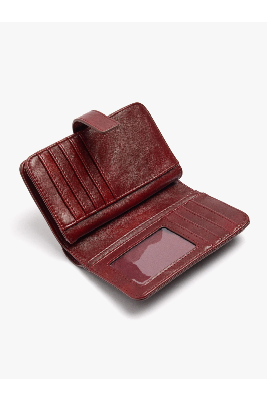 PORTOFEL BORDO CU TINTE