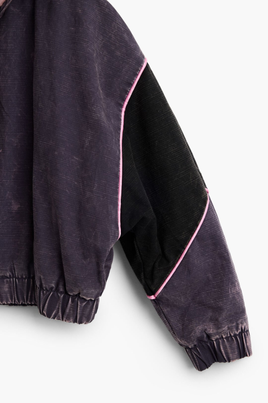 Geaca oversized cu gluga