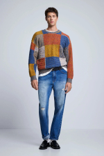 PULOVER GROS MULTICOLOR