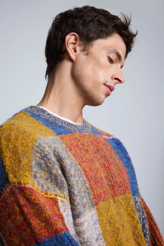 PULOVER GROS MULTICOLOR