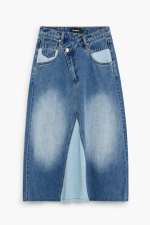 FUSTA MIDI DIN DENIM