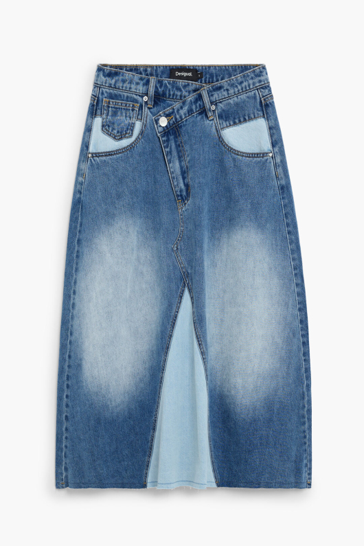 FUSTA MIDI DIN DENIM