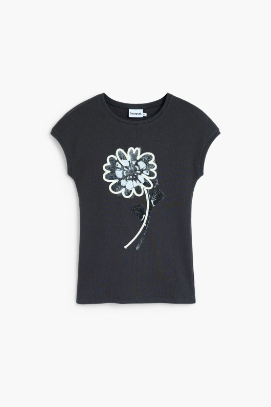 TRICOU CU PRINT FLORAL