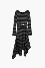 Rochie midi asimetrica