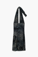 Rochie midi asimetrica