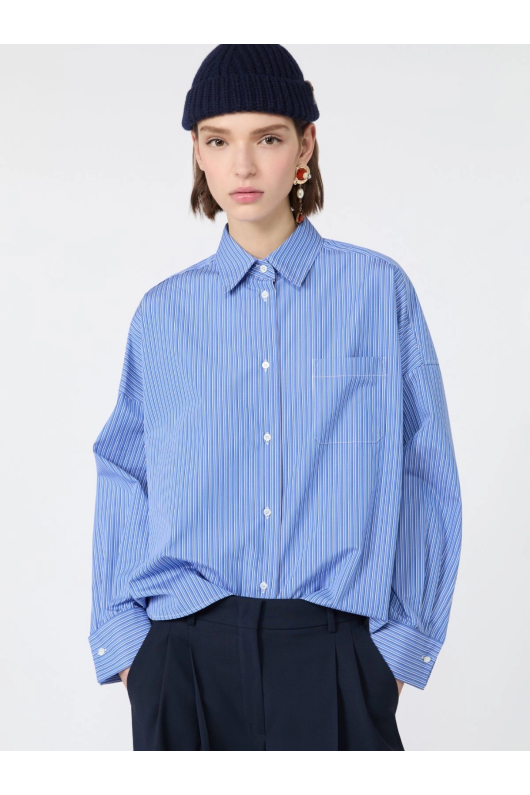 CAMASA NAVY CU PRINT IN DUNGI