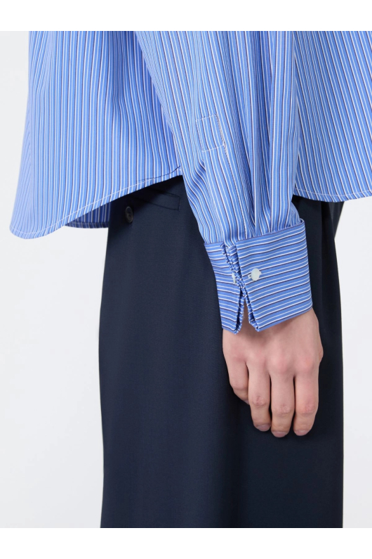 CAMASA NAVY CU PRINT IN DUNGI