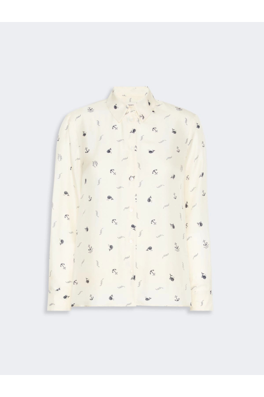 CAMASA CU PRINT, DIN MATASE